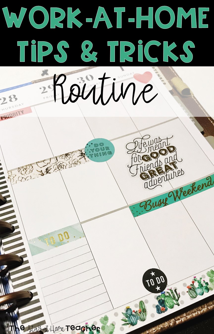 Blog - WAHM Tips Routine