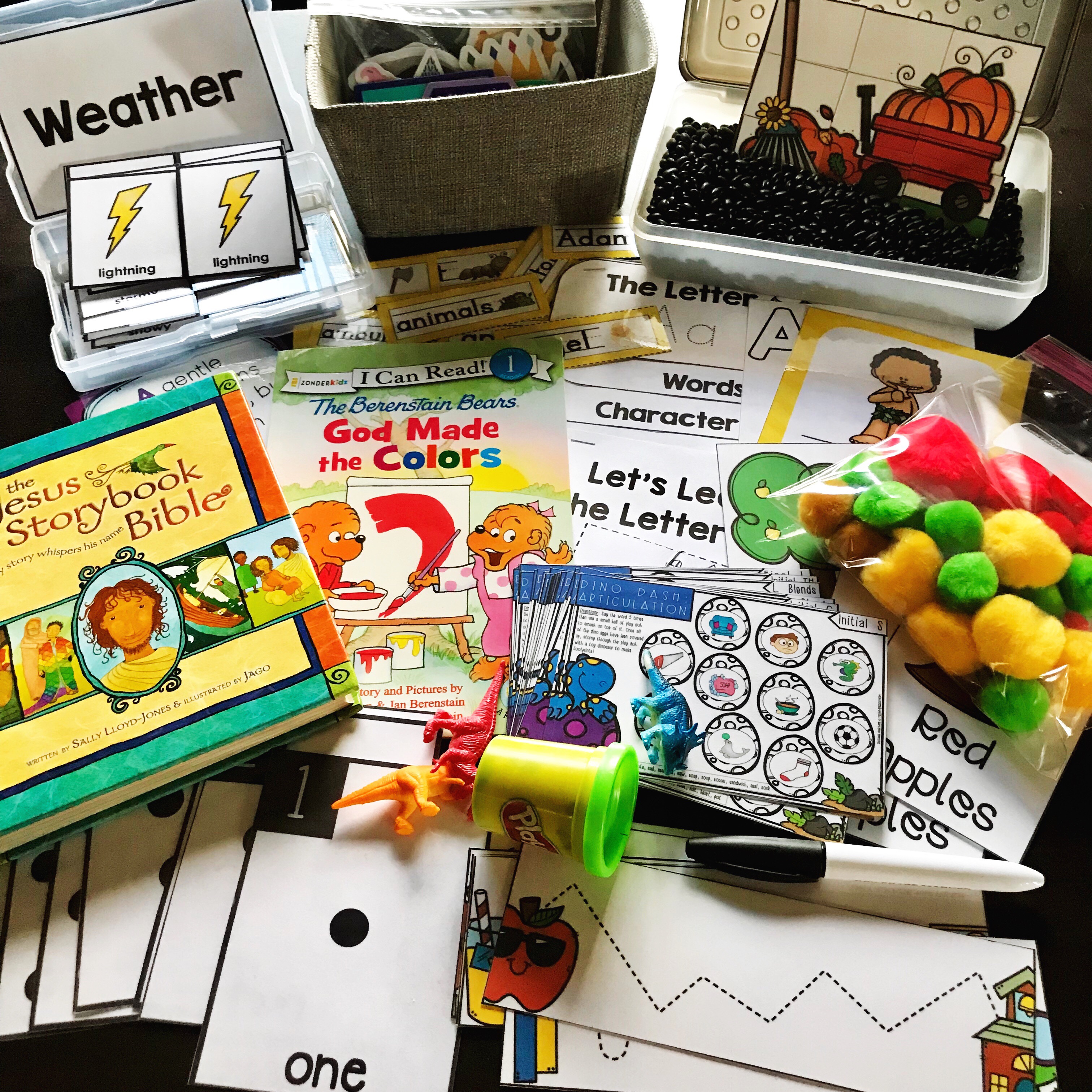 Fall Math and Literacy Plans for Little Learners
