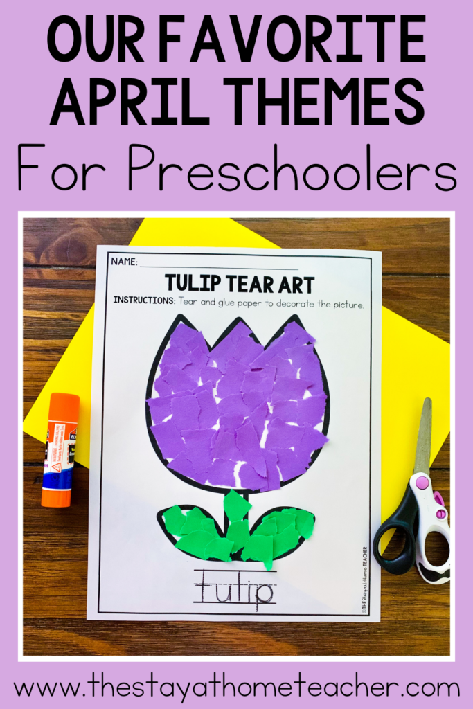 april preschool themes