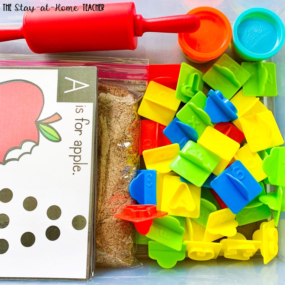 Alphabet Preschool Sensory Activities