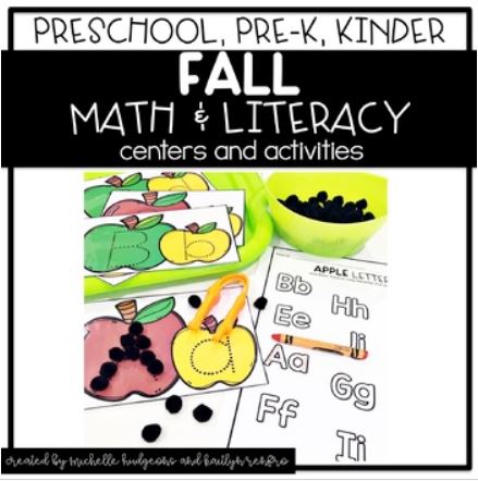 Preschool Activities Cover - 9Fall