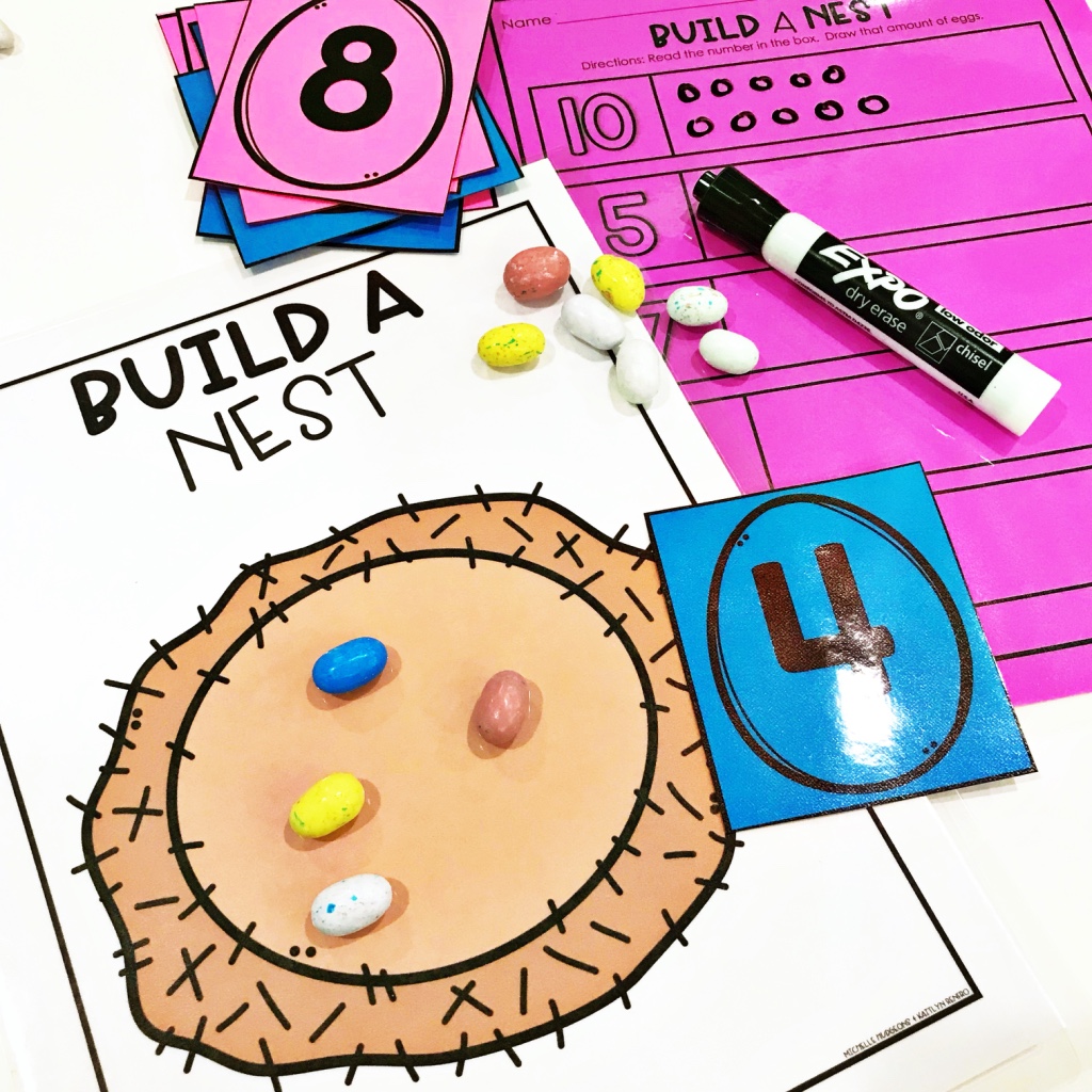 Spring Math and Literacy Activities for Preschoolers