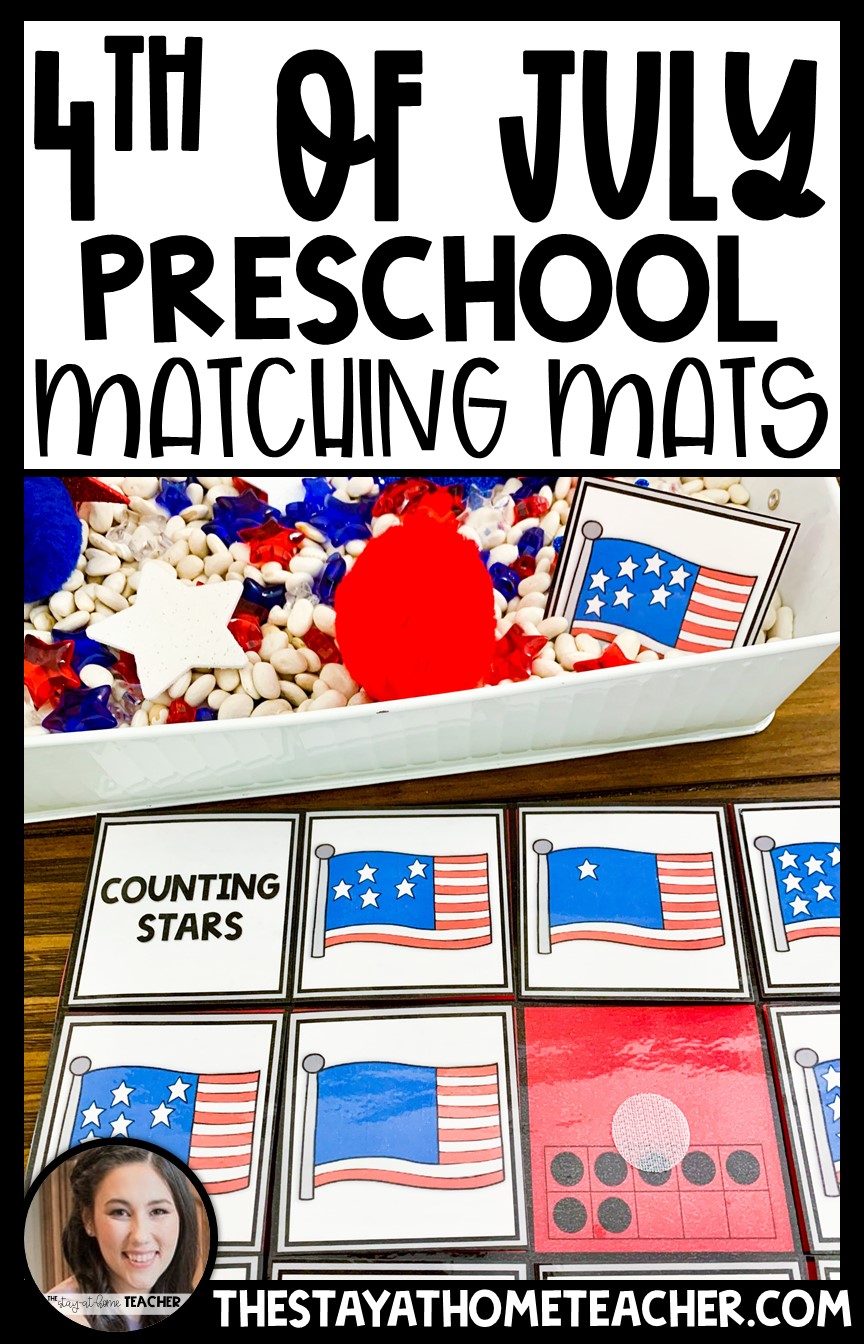 4th of July matching mats