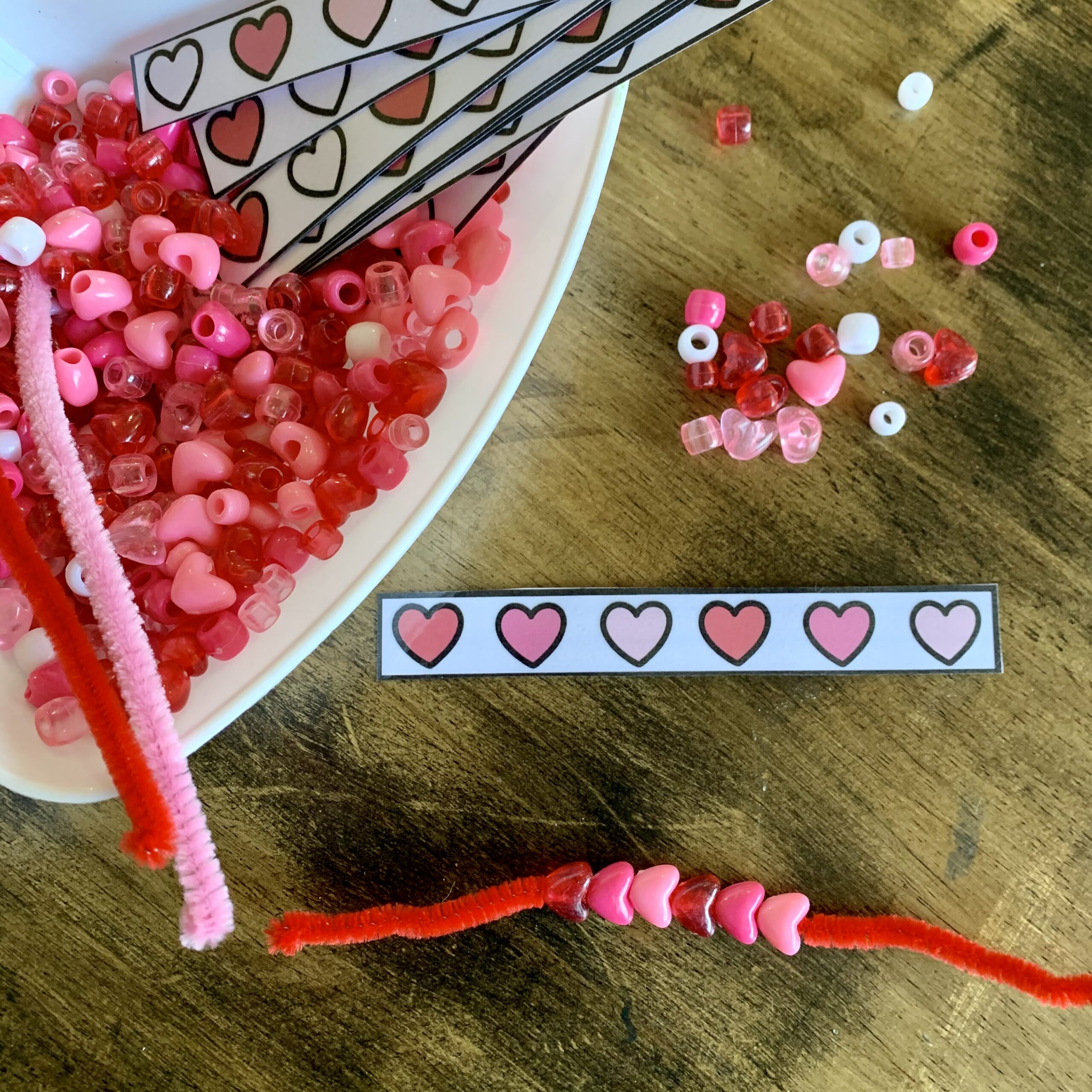 3 Free Valentine’s Day Math and Literacy Activities for Preschool Children