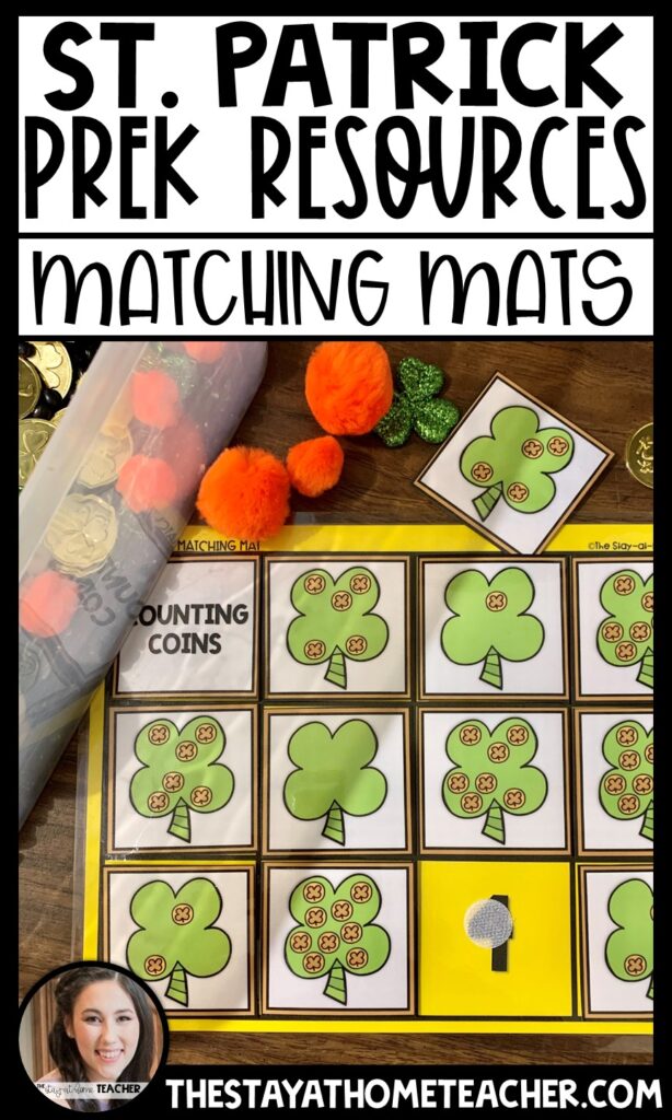 St. Patrick's Day matching mats