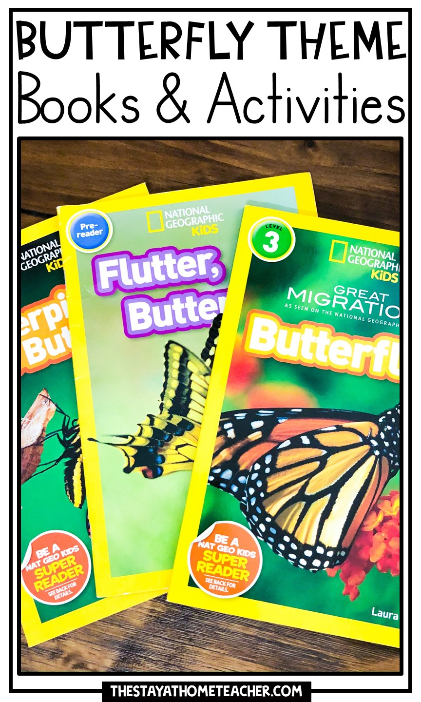 Your little learners will love these butterfly books, Science lessons, and other hands-on activities!