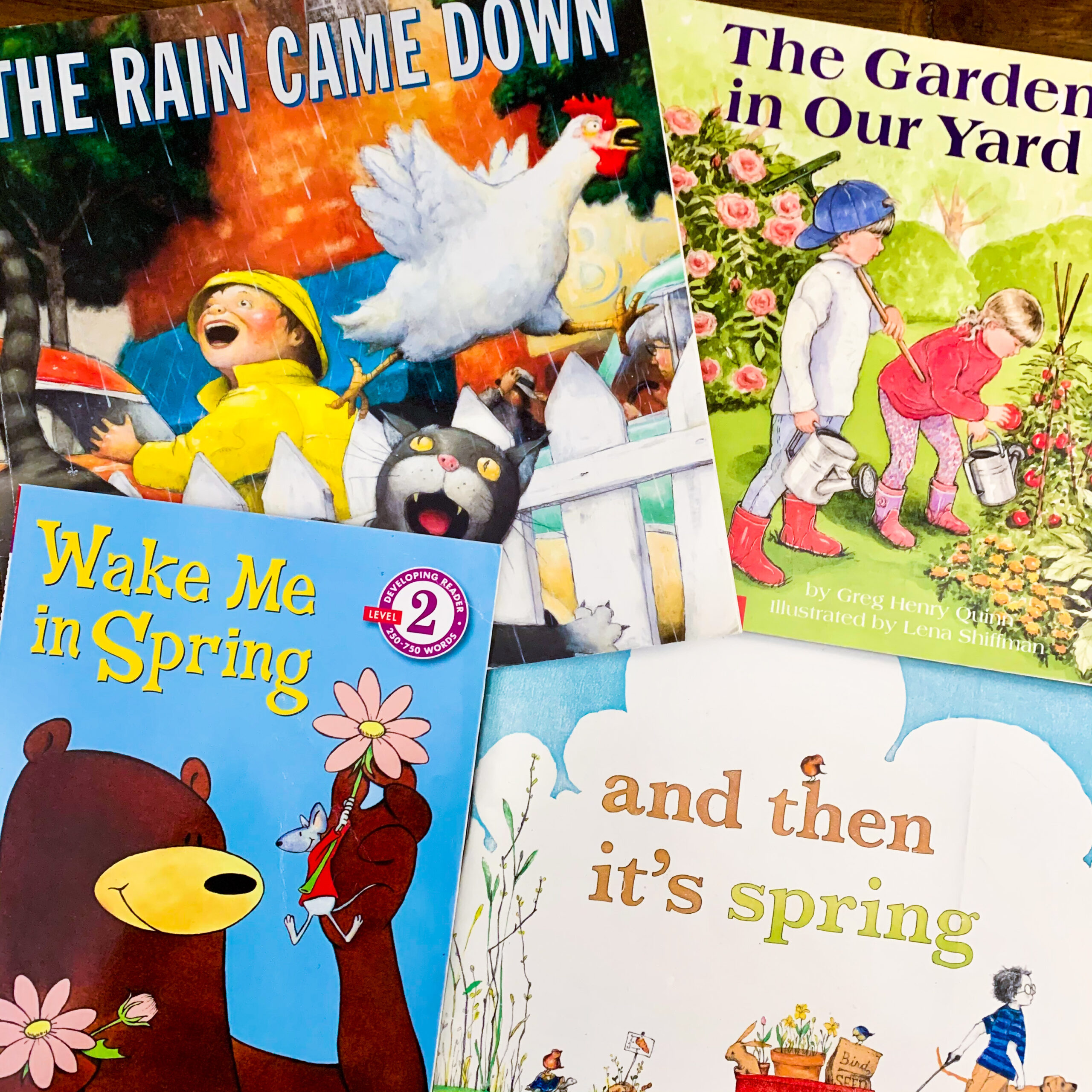 Books All About Spring for Little Learners