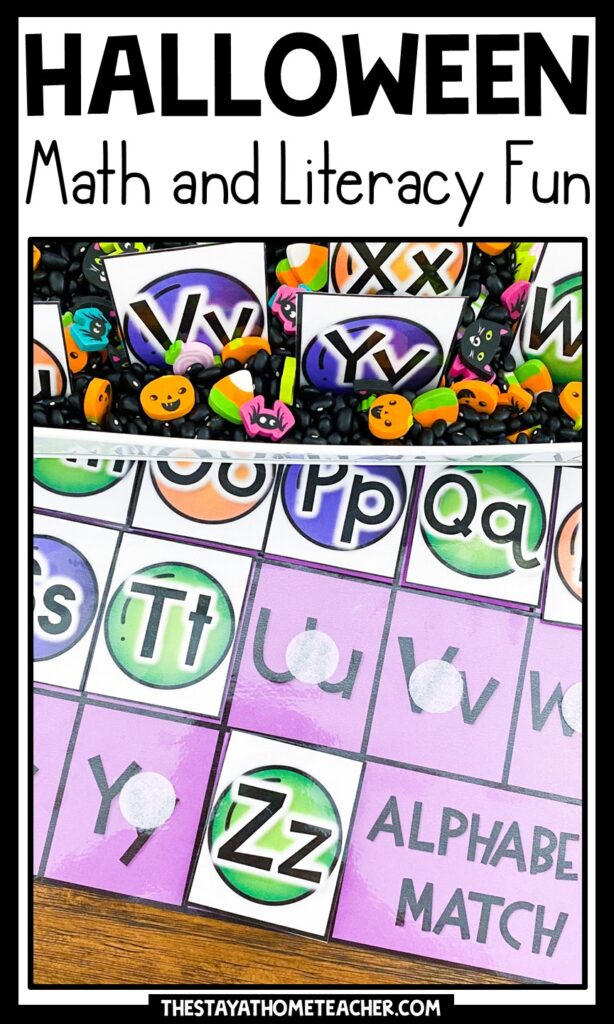 halloween math and literacy