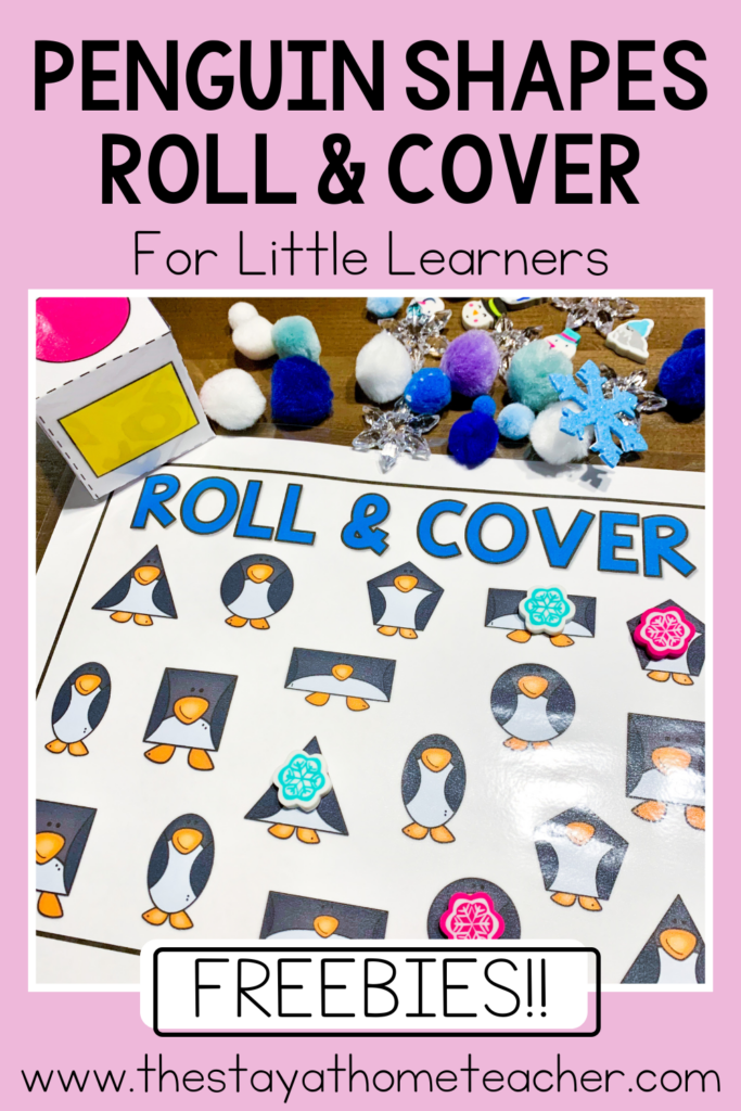 penguin shapes roll and cover center