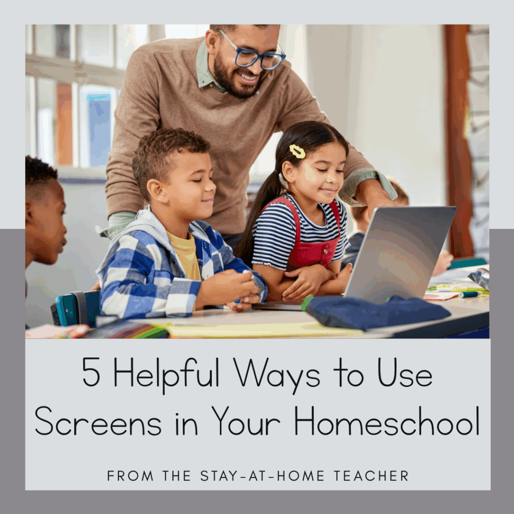 ways to use screens in homeschool