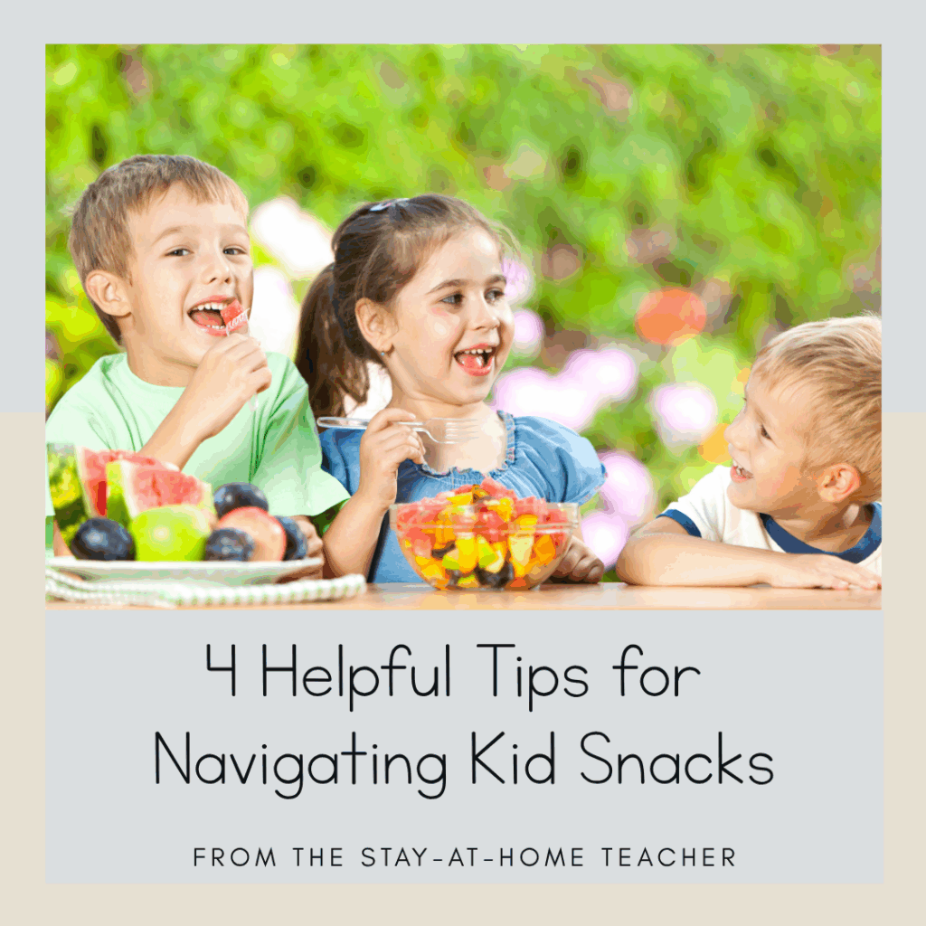navigating kid snacks