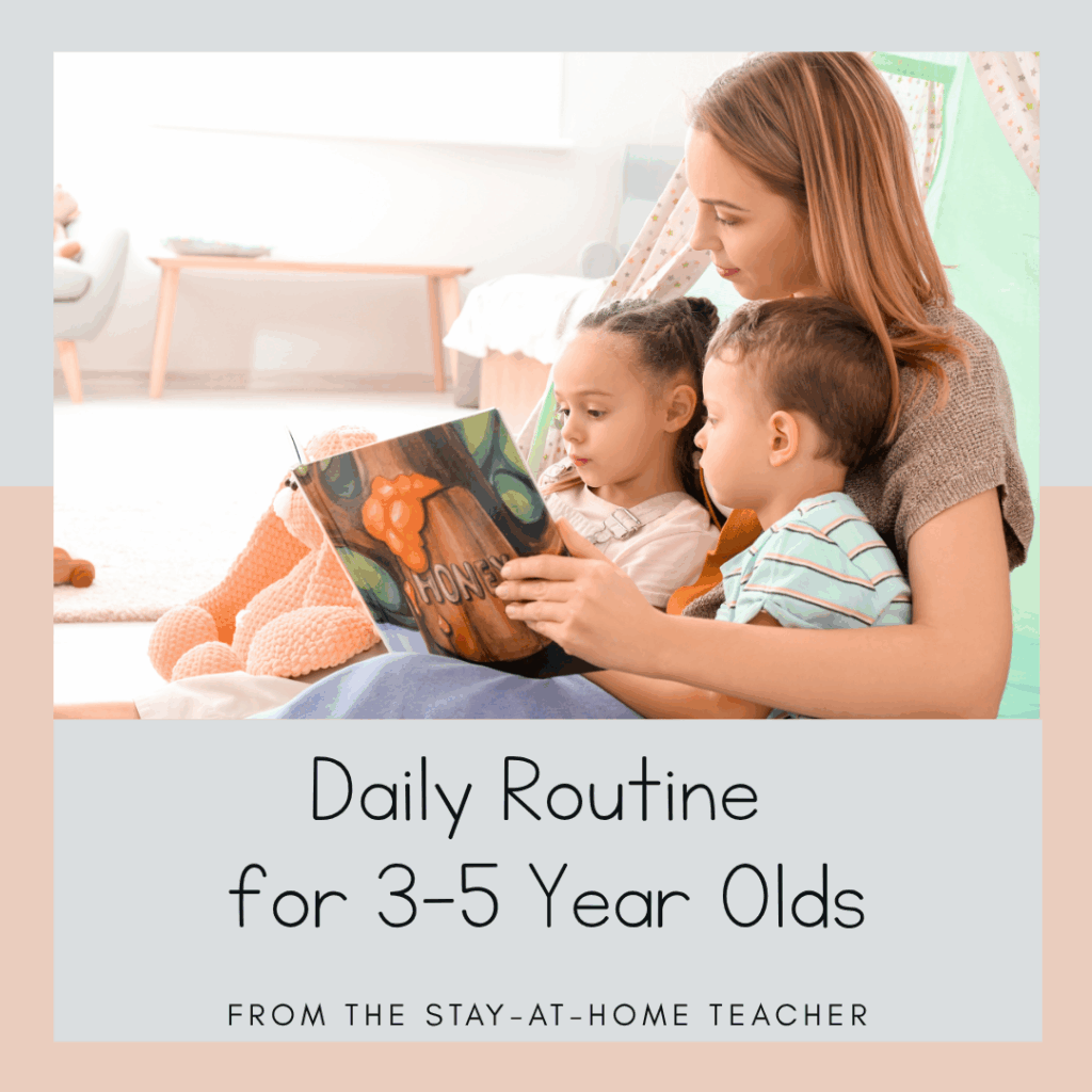 daily routine for preschoolers