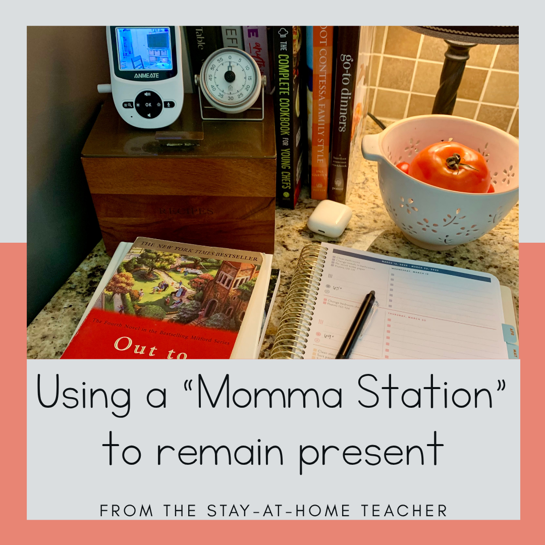 Creating a “Momma Station” in the Kitchen: 3 Helpful Ways to Stay Grounded and Present