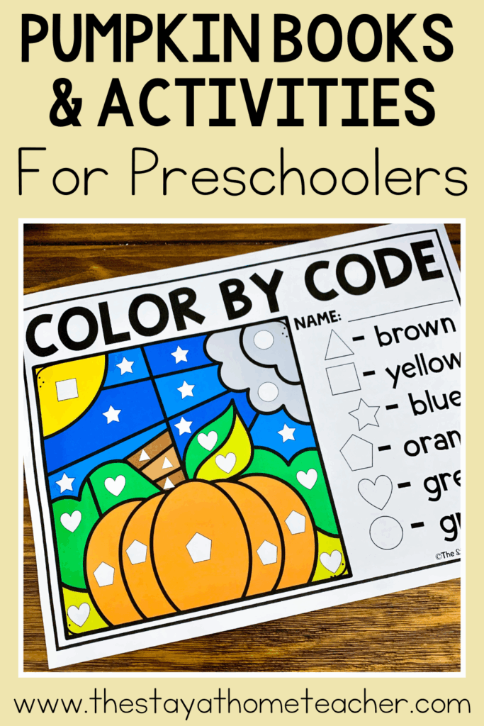 pumpkin books and activities