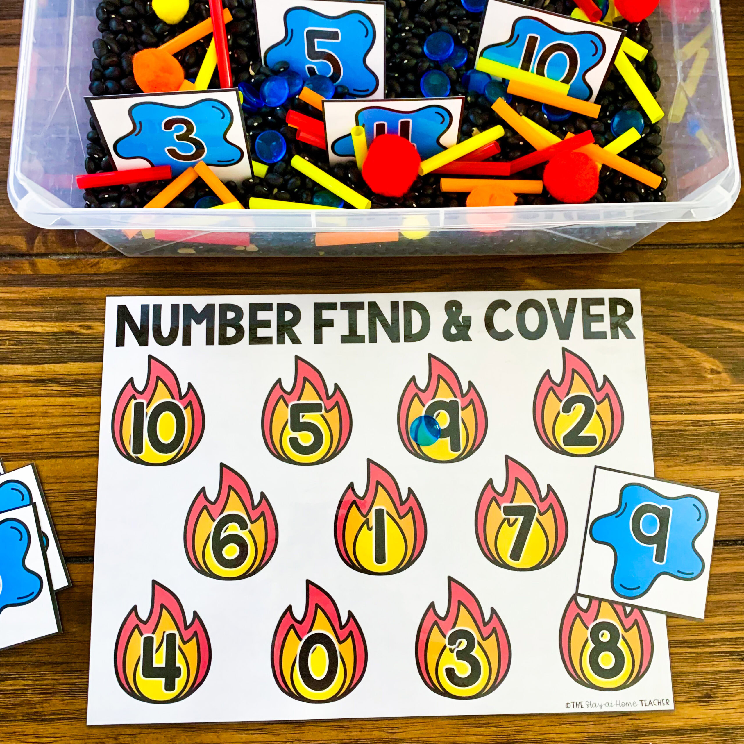 Fire Safety Preschool Activities with 15 Fun Math & Literacy Centers