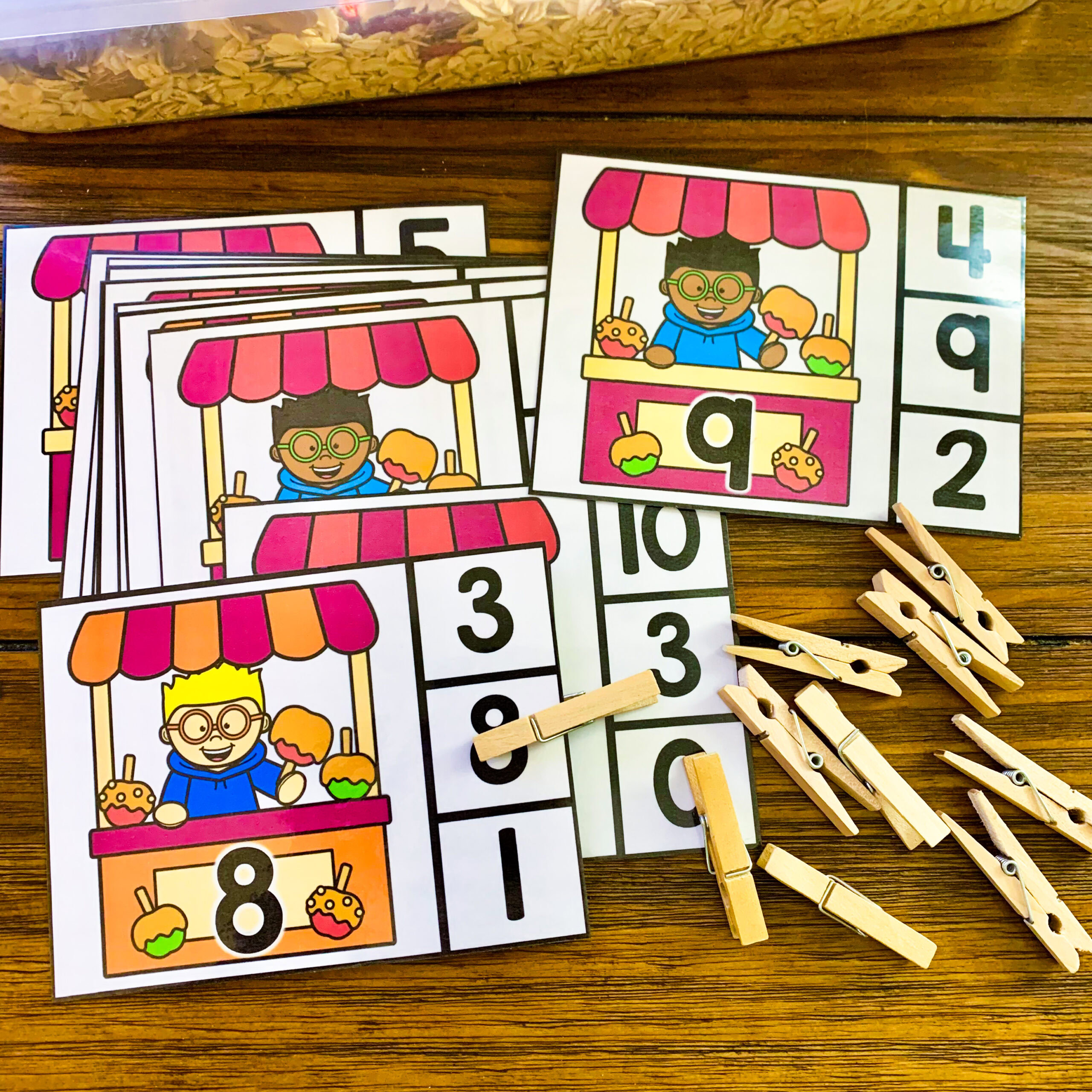 Fall Festival Preschool Theme with 15 Fun Math & Literacy Activities