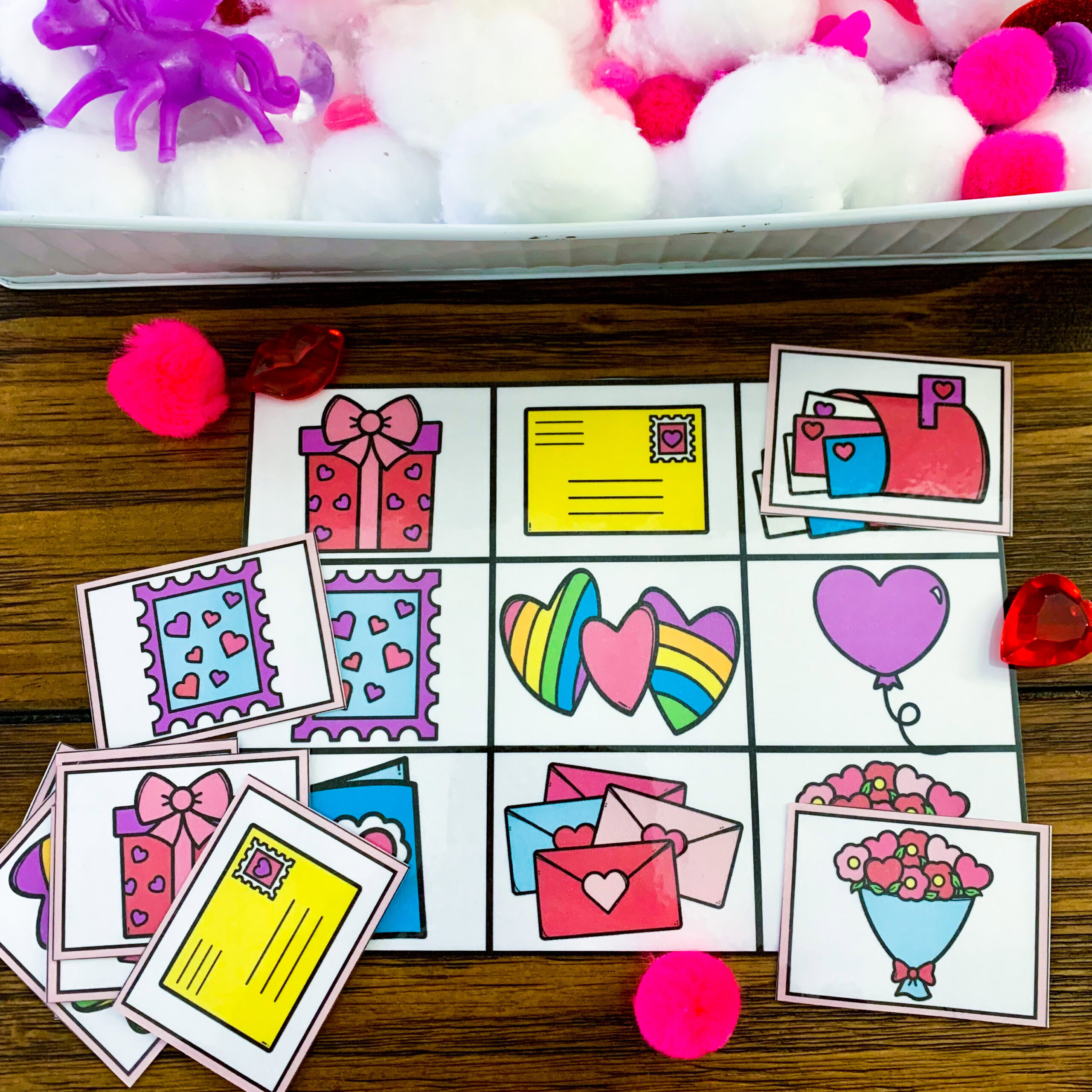 6 Fun Valentine’s Day Toddler Sensory Bins