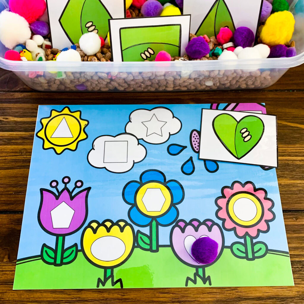 Spring Garden Preschool Theme with 15 Fun Math & Literacy Activities ...