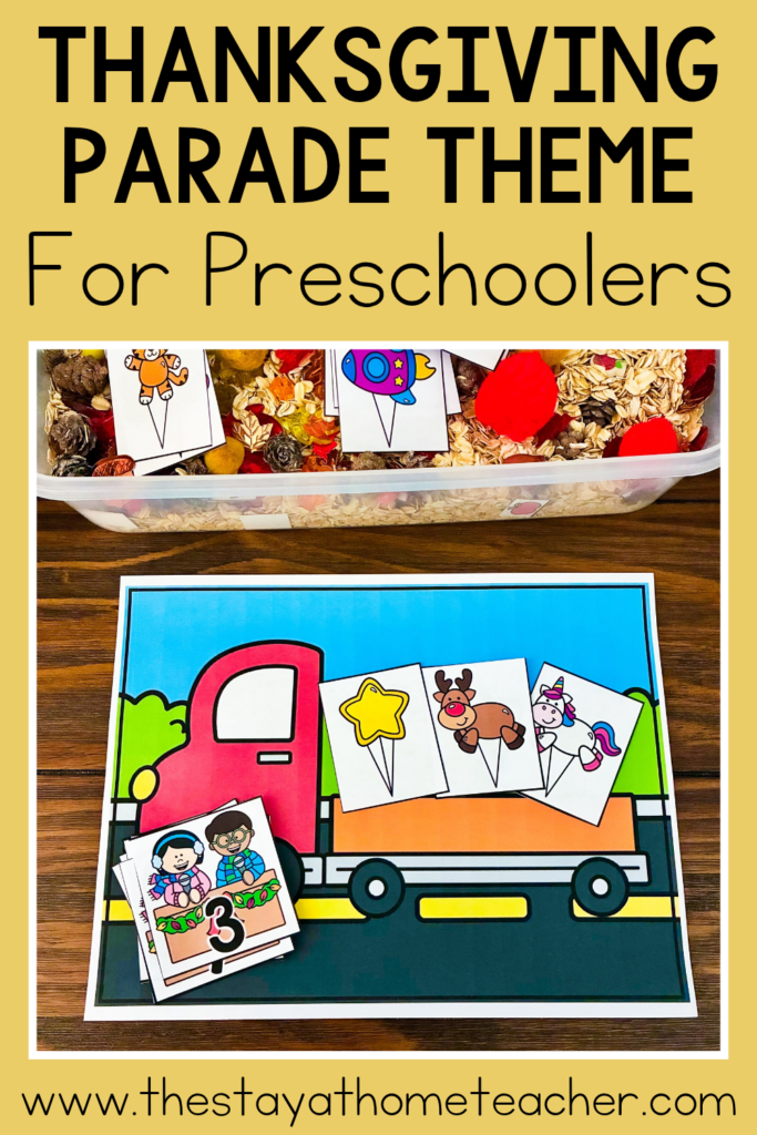 Thanksgiving Parade preschool centers PIN